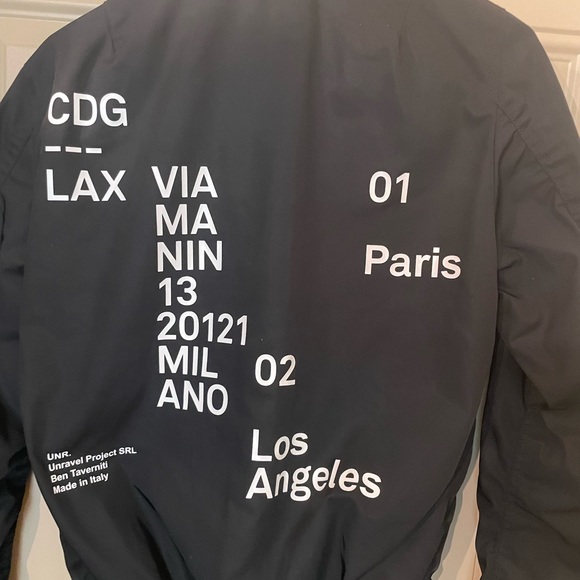 UNRAVEL PROJECT
two-way zip bomber jacket - Picture 6 of 11